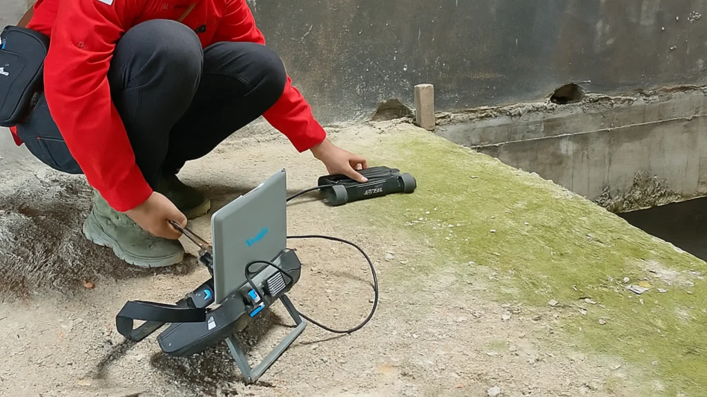 NDT assessment bangunan