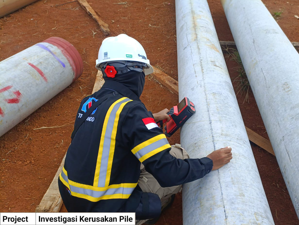 Jasa assessment tiang pancang