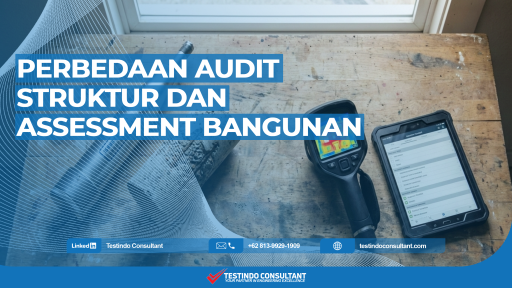 perbedaan audit dan assessment bangunan