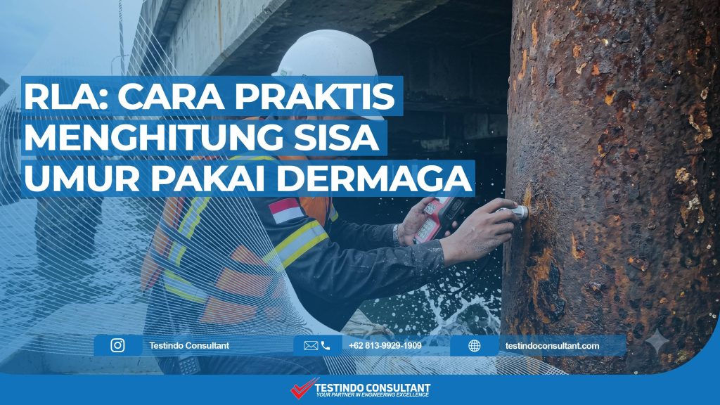 Remaining life assessment untuk hitung sisa umur pakai dermaga