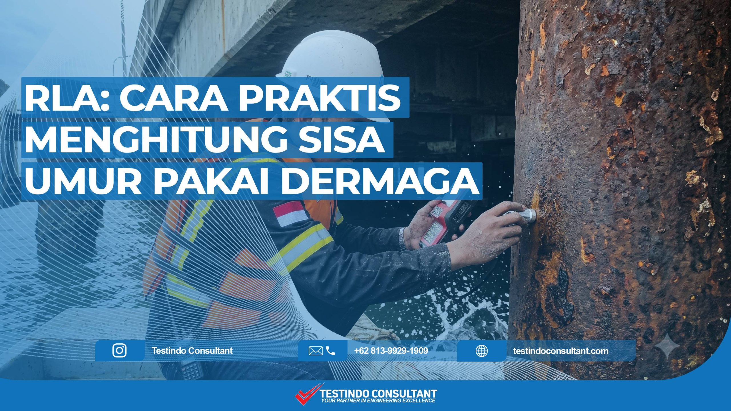 Remaining life assessment untuk hitung sisa umur pakai dermaga
