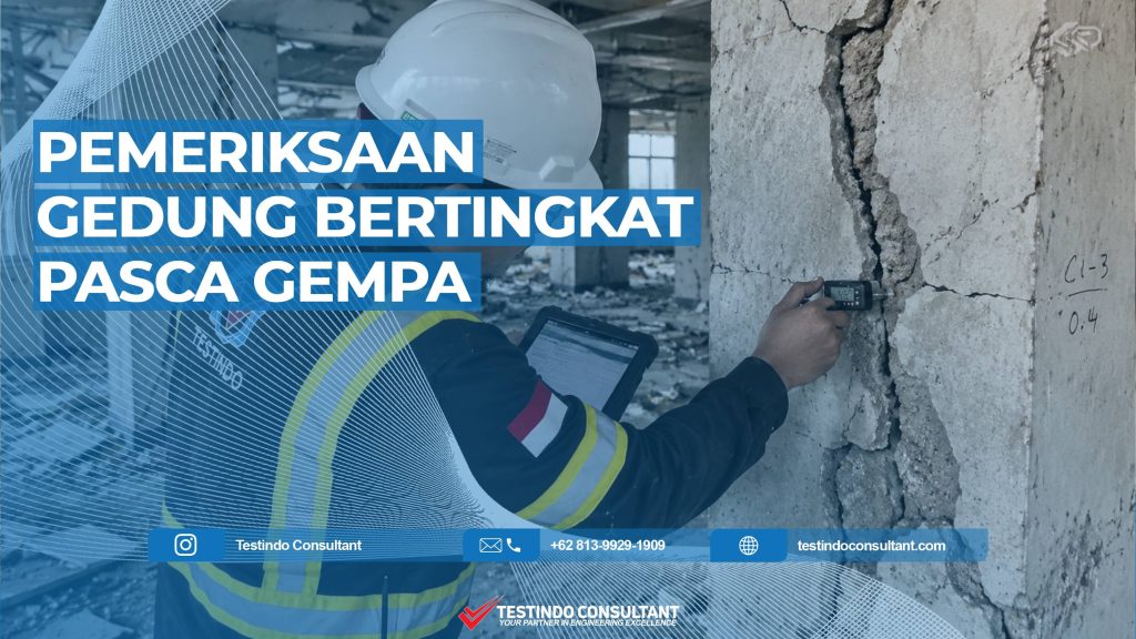 Pemeriksaan gedung pasca gempa