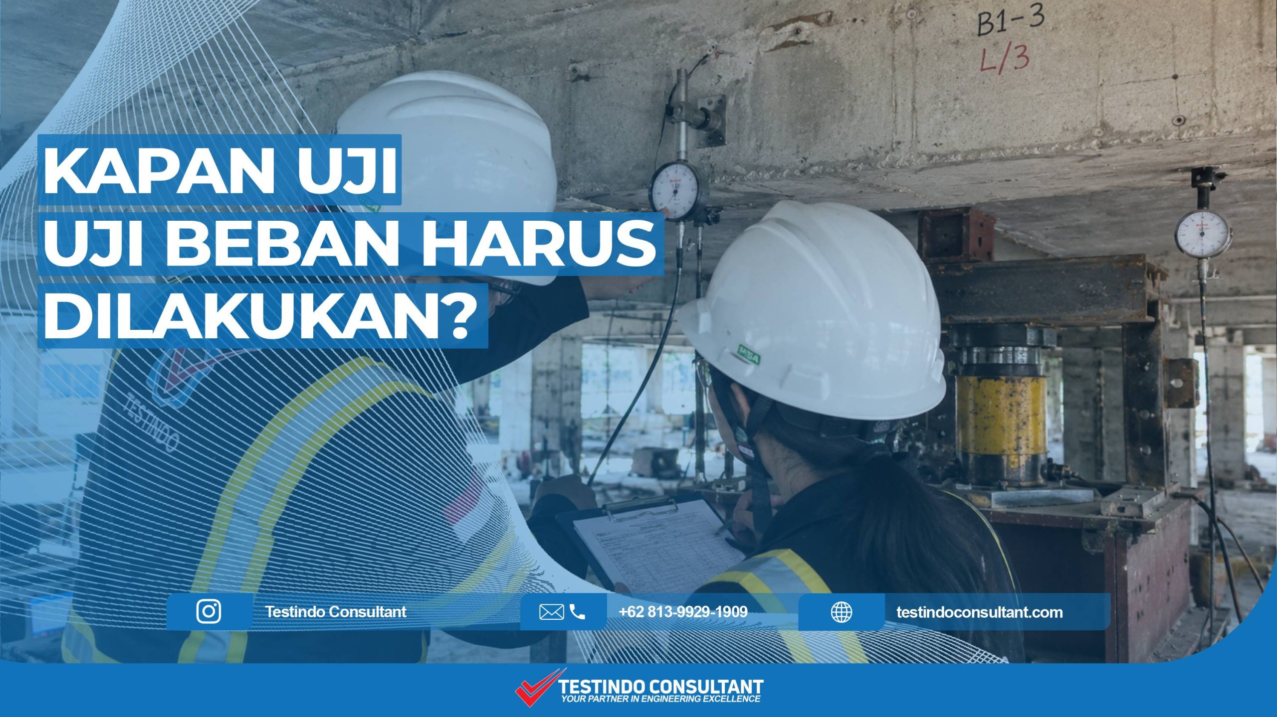 Kapan uji beban struktur harus dilakukan?